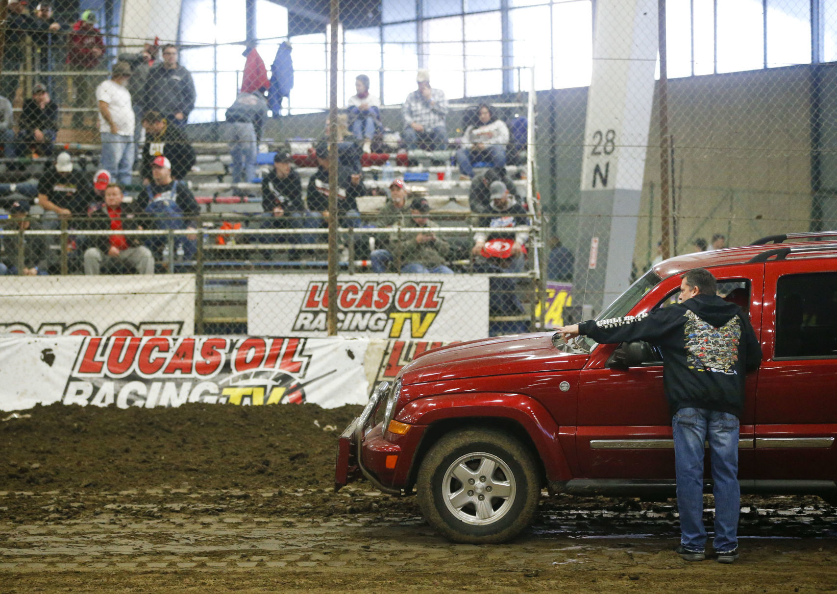 Tony Stewart at the Chili Bowl: 2018